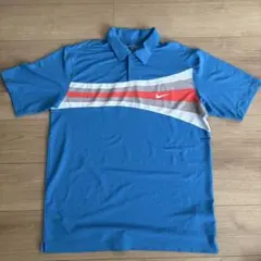 Nike Golf DRI-FIT XL ポロシャツ 青