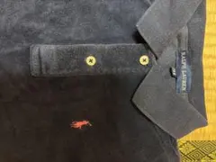 ラルフローレンキッズパイル地ワンピースsize140