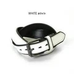ディッキーズ合皮ベルト　ホワイト