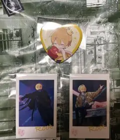 すとぷり　スイパラコラボ ハート型缶バッジるぅと