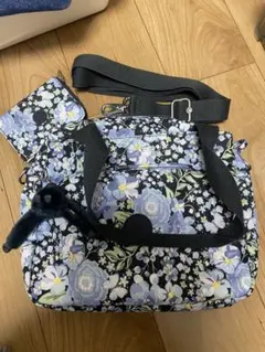 キプリング　花柄バッグ 2way