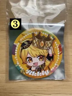 AMPTAK海賊団xレインボーロード中88％ ver. 缶バッジ あっきぃ