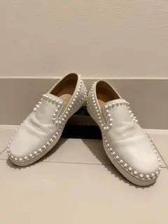 Christian Louboutin ルブタン スリッポンスニーカー ホワイト