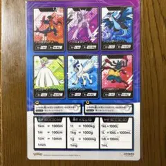 ポケモン ポケットモンスター 下敷き 非売品 スマイルゼミ