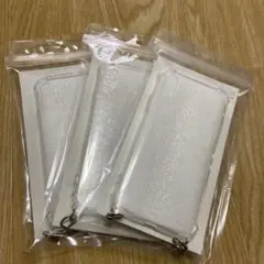 iPhone10　クリアケース　3個セット　3COINS　未開封品　スリコ