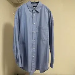MAISON SPECIAL 青ストライプ プライムオーバー　トーマスメイソン