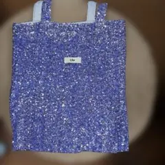 Uhr スパンコールトートバッグ