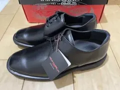 新品　未使用　アシックス　ランウォーク　革靴　ブラック　試着のみ　3E 27cm