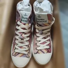 Vivienne Westwood チェック柄 ハイカットスニーカーのサムネイル