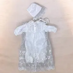 美品】ベビー セレモニードレス 3点セット お宮参り 退院着 50-70cm