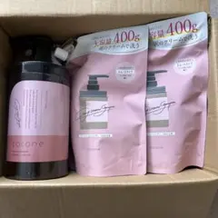 cocone シャンプー スムース 300g + 詰替え 400g × 2