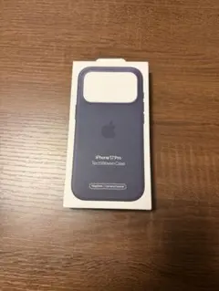 【純正】iPhone17Pro テックウーブンケース・ブルー