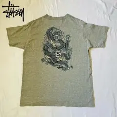 00s STUSSY ステューシー メキシコ製 フェードドラゴン Tシャツ - メルカリ