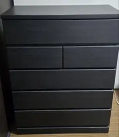 ダークブラウン 国産 木製 整理ダンス 衣類収納