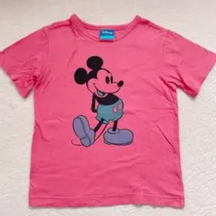 SMOOTHY ミッキーマウス Tシャツ ピンク 130cmのサムネイル