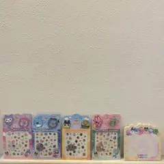たまごっち デコプチステッカー 4枚＋おまけ付き（メモ帳）