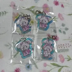 新品 mikko アクリルミニチャーム キャミー 4点セット