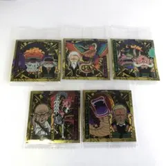 ワンピース大海賊シールウエハースLOG.１３　５点