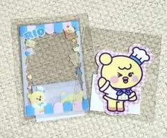NiziU　Nizoo　オンラインくじ　ステッカー&フォトスリーブセット　リヨ