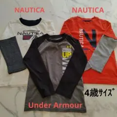NAUTICA 長袖　ロンT　4歳　カットソー　まとめ売り