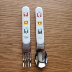 クツワ　ミッフィー スプーン&フォークセット