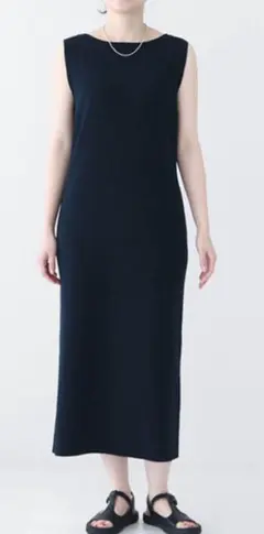 【TOMORROWLAND】DES PRES ノースリーブニットワンピース