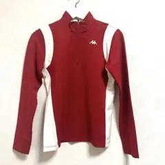 カッパ　Kappa ハーフジップ　シャツ