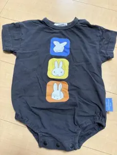 70 miffy ロンパース ミッフィ　半袖