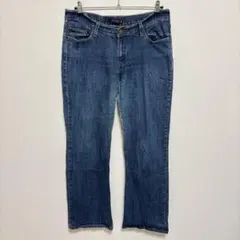 リーバイス デニム パンツ フレア ブーツカット L カジュアル 脚長効果