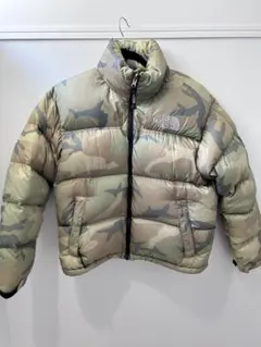【美品・レア】The North Face ヌプシ ダウン　カモフラージュ