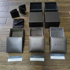 GUCCI 外箱(外箱ケース・シルバー製品取扱書つき)
