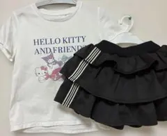 UNIQLO Tシャツ140とスカートパンツ130