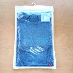 【UNIQLO】ユニクロ カラーリブタンクトップ メンズM ブルー 未開封品のサムネイル