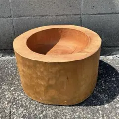 木製 臼・杵 直径約40cm 高さ約39cm　セット①　超メルカリ市期間限定 木製 臼・杵 直径約40cm 高さ約39cm セット① 超メルカリ市期間限定