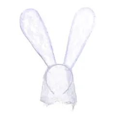 うさ耳 カチューシャ バニーガール レース コスプレ セクシー 髪飾り ガールズ