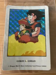 ヒーローコレクション１弾・ドラゴンボール カード・１