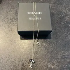 COACH × PEANUTS ネックレス ゴールド