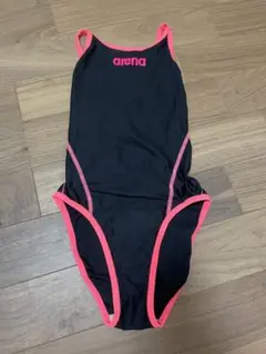 arena 競泳水着 FSA-3601W ブラック×ピンク Mのサムネイル