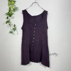 ジャーナルスタンダード 100% ウール ノースリーブカーディガン ベスト