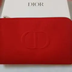 新品未使用美品ディオール キャンバスノベルティポーチ　箱付き　正規品現物出品