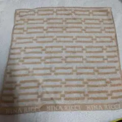 NINA RICCI タオルハンカチ ベージュ