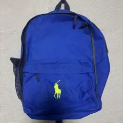 POLO ポロ ラルフローレンリュック　バックパック ブルー×イエロー