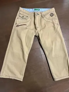 デニムパンツ　綿　877*7 BANANA SEVEN 7分丈のサムネイル