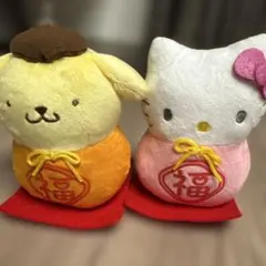 サンリオ　ハッピー福袋マスコット セブンイレブン限定 2点