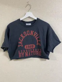 PAGEBOY ジャクソンビル 1968 クロップドTシャツ