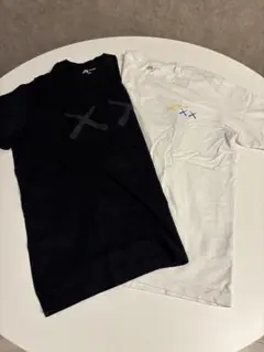 ユニクロ UNIQLO KAWS + WARHOL Tシャツ2枚組 XXL
