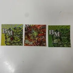 ビックリマンシール 3枚セット　サタンマリア　ヘッドロココ　BM