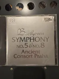 ベートーヴェン 交響曲 第5第8番　エンシェントコンソートプラハ　SACD