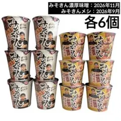 26年10月賞味期限 ヒカキン 新みそきんカップ麺 2ケース分 24個 - メルカリ