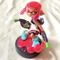 【美品】 amiiboネオンピンクガール スプラトゥーン 限定色 フィギュア
